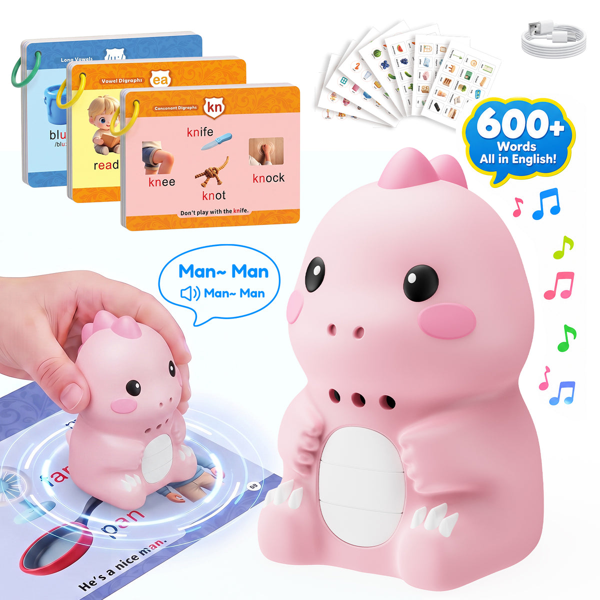 SquiLingo™ – Squirrel Talking Pen & Interactive English Flash Cards