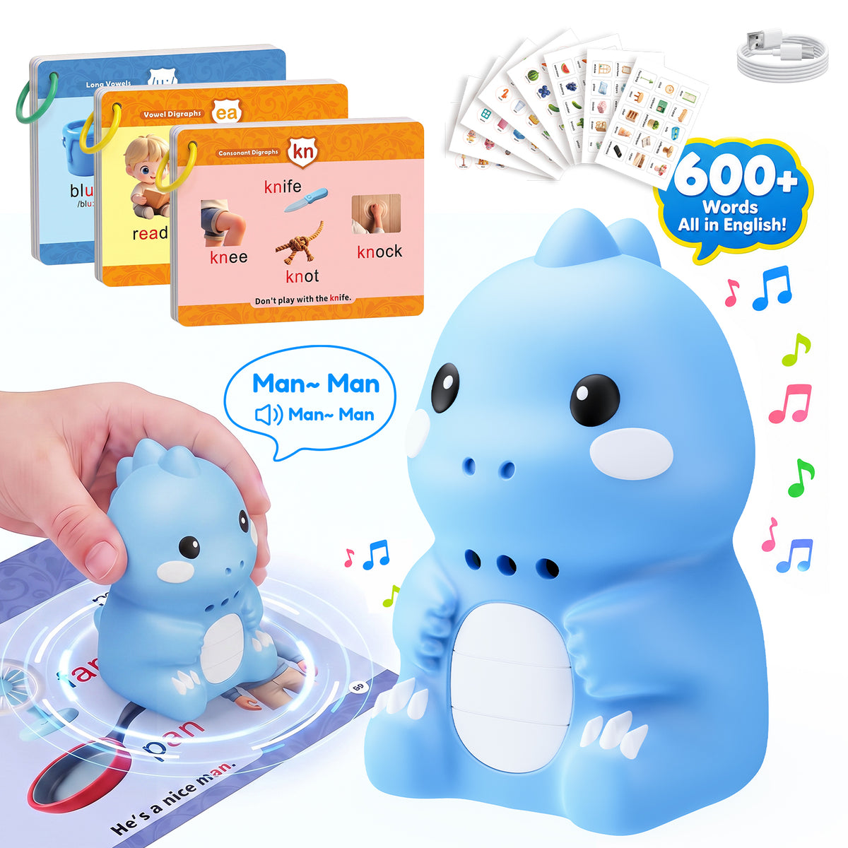 SquiLingo™ – Squirrel Talking Pen & Interactive English Flash Cards