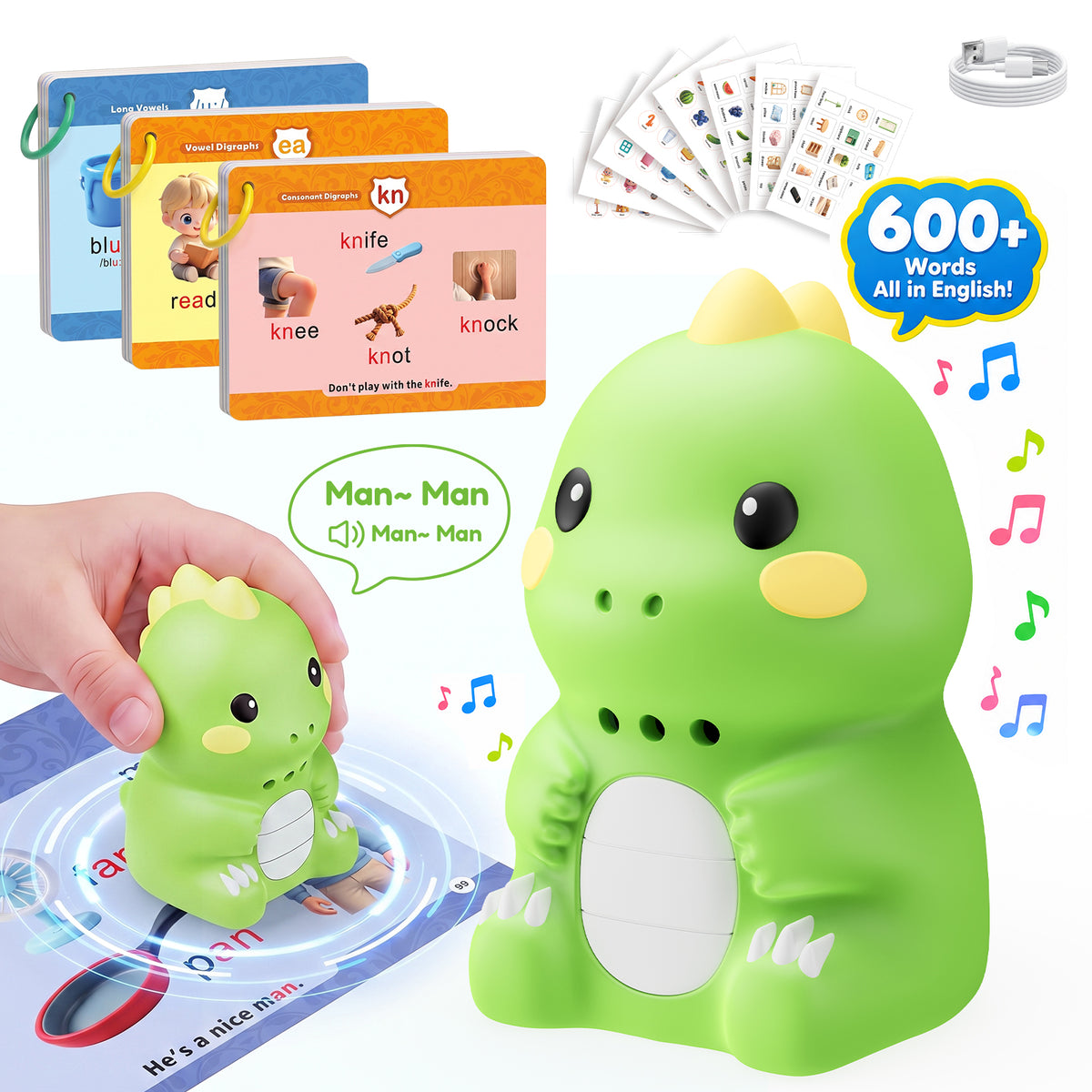 SquiLingo™ – Squirrel Talking Pen & Interactive English Flash Cards