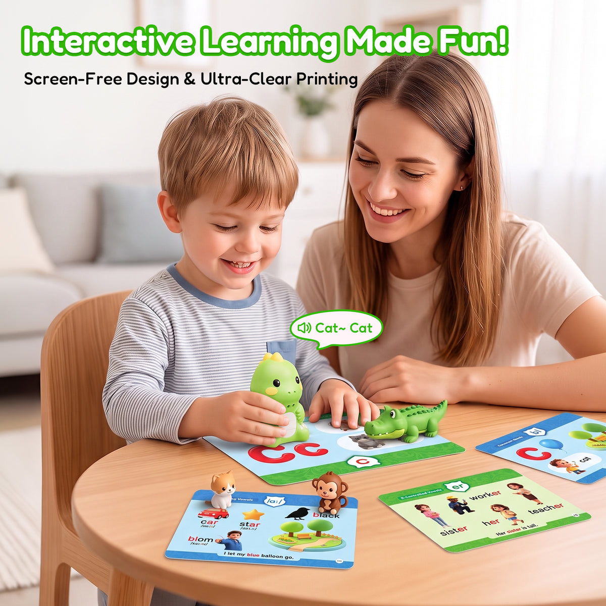 SquiLingo™ – Squirrel Talking Pen & Interactive English Flash Cards