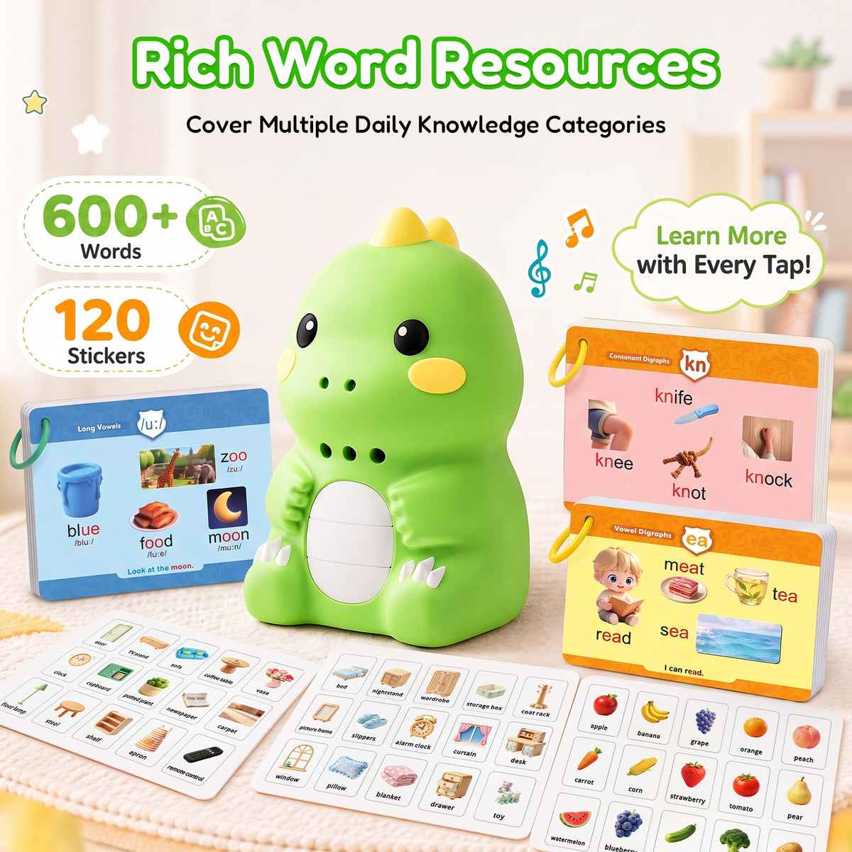 SquiLingo™ – Squirrel Talking Pen & Interactive English Flash Cards