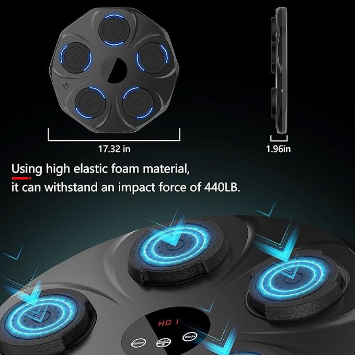 BeatBox ™ Interactive Music Boxing with Gloves SKY MEGA BOX