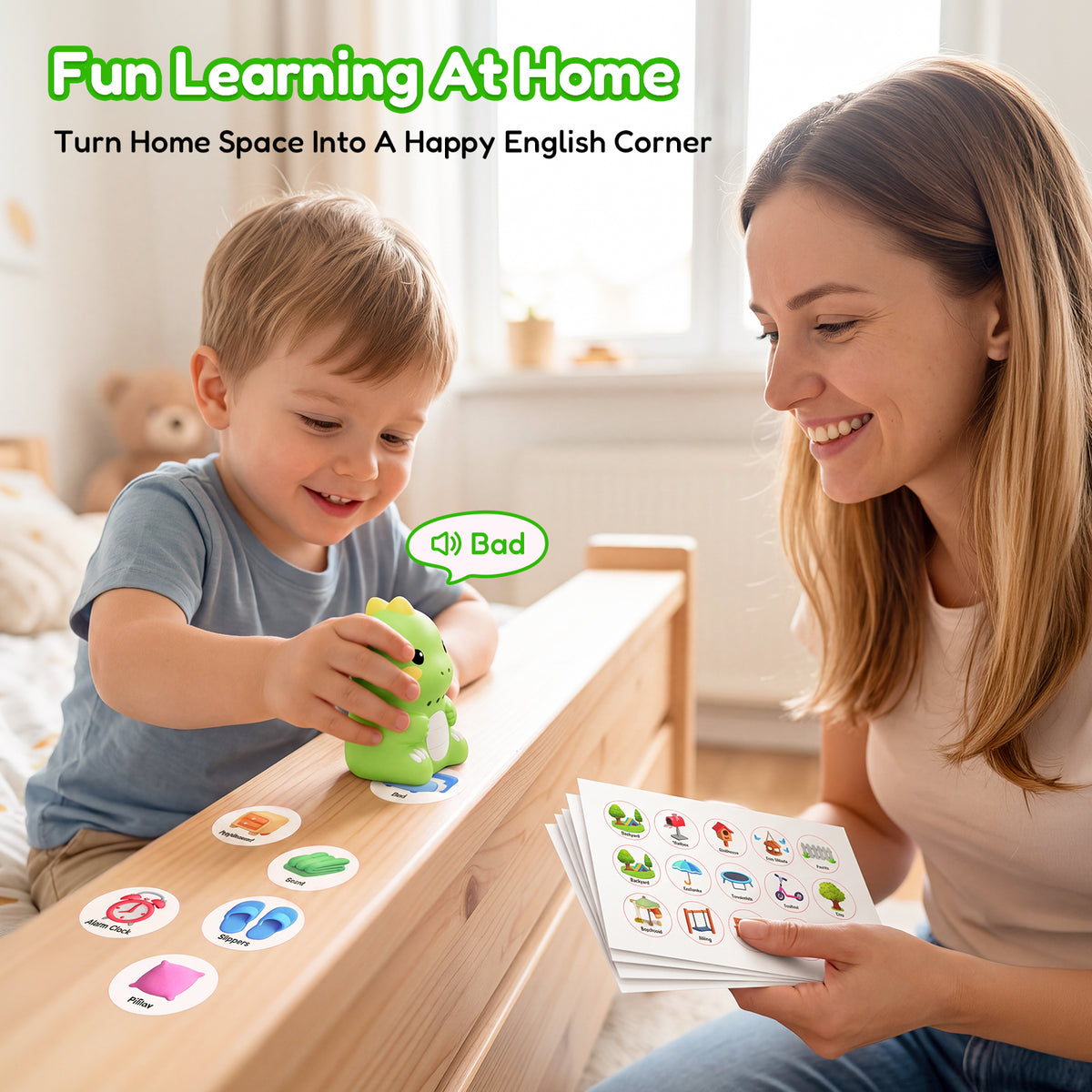 SquiLingo™ – Squirrel Talking Pen & Interactive English Flash Cards